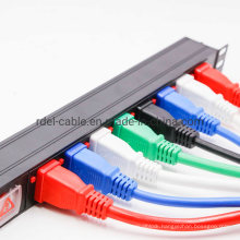 Industrial 8 Outlet IEC PDU with Circuit Breaker Strip